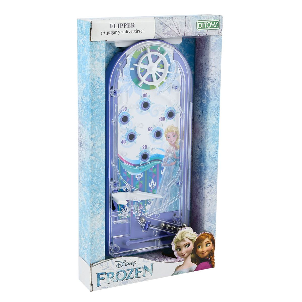 Juego De Mesa Mini Flipper Frozen