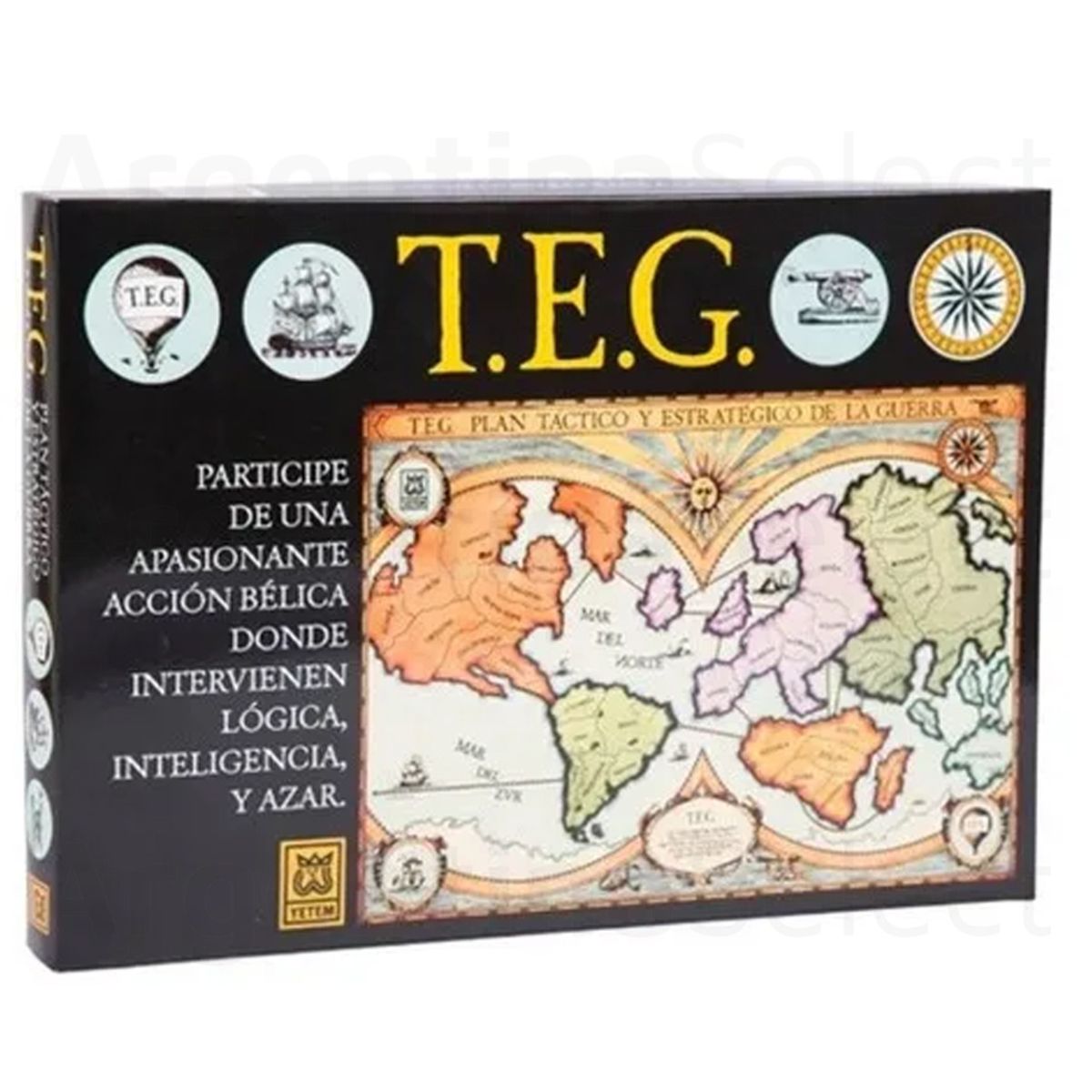 T.E.G. Plan Táctico Y Estratégico De La Guerra - TEG