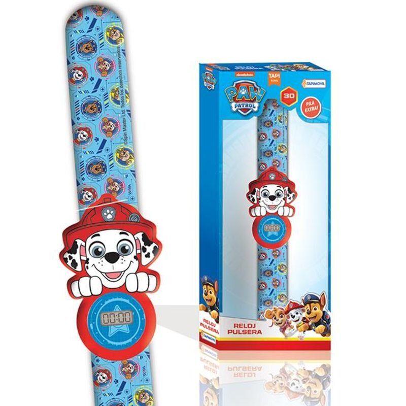Reloj Pulsera Digital 3D Paw Patrol Marshall