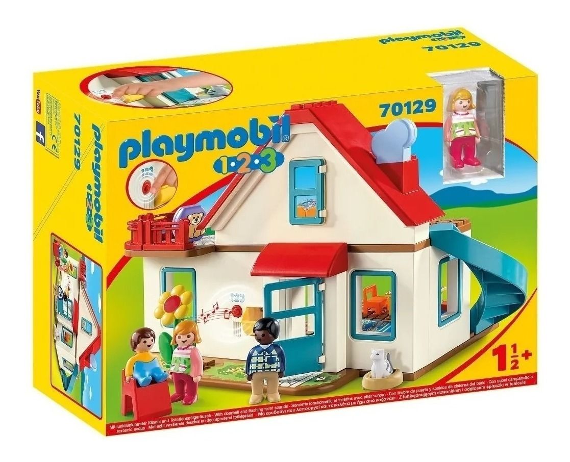 Playmobil Casa Familiar Con Timbre Original