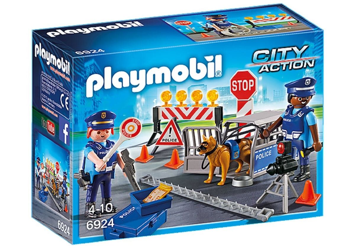 Control De Policia - City Action - 48 Piezas