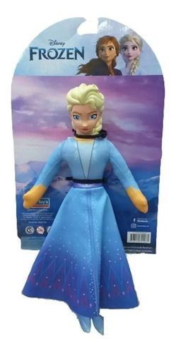 Muñeco Soft Elsa Frozen - Cabeza De Goma