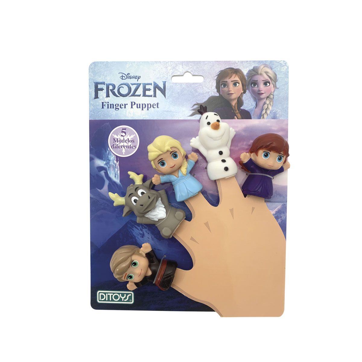 Titeres De Dedos Frozen - Goma