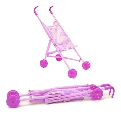 Coche De Muñecas Plegable Tipo Paraguitas - Estructura Plastica