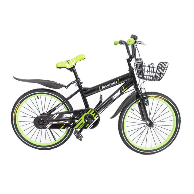 Bicicleta rodado 20 con canasto y guardabarros