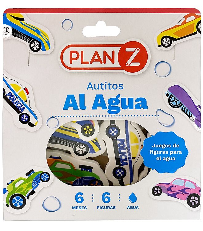 Figuras Para El Baño Autos - 6 Piezas
