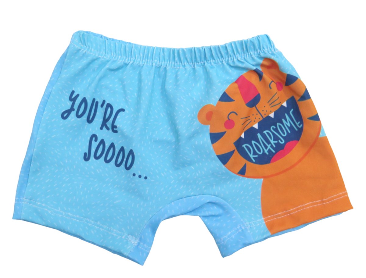 Short De Baño Bebe  Lycra Con Estampa