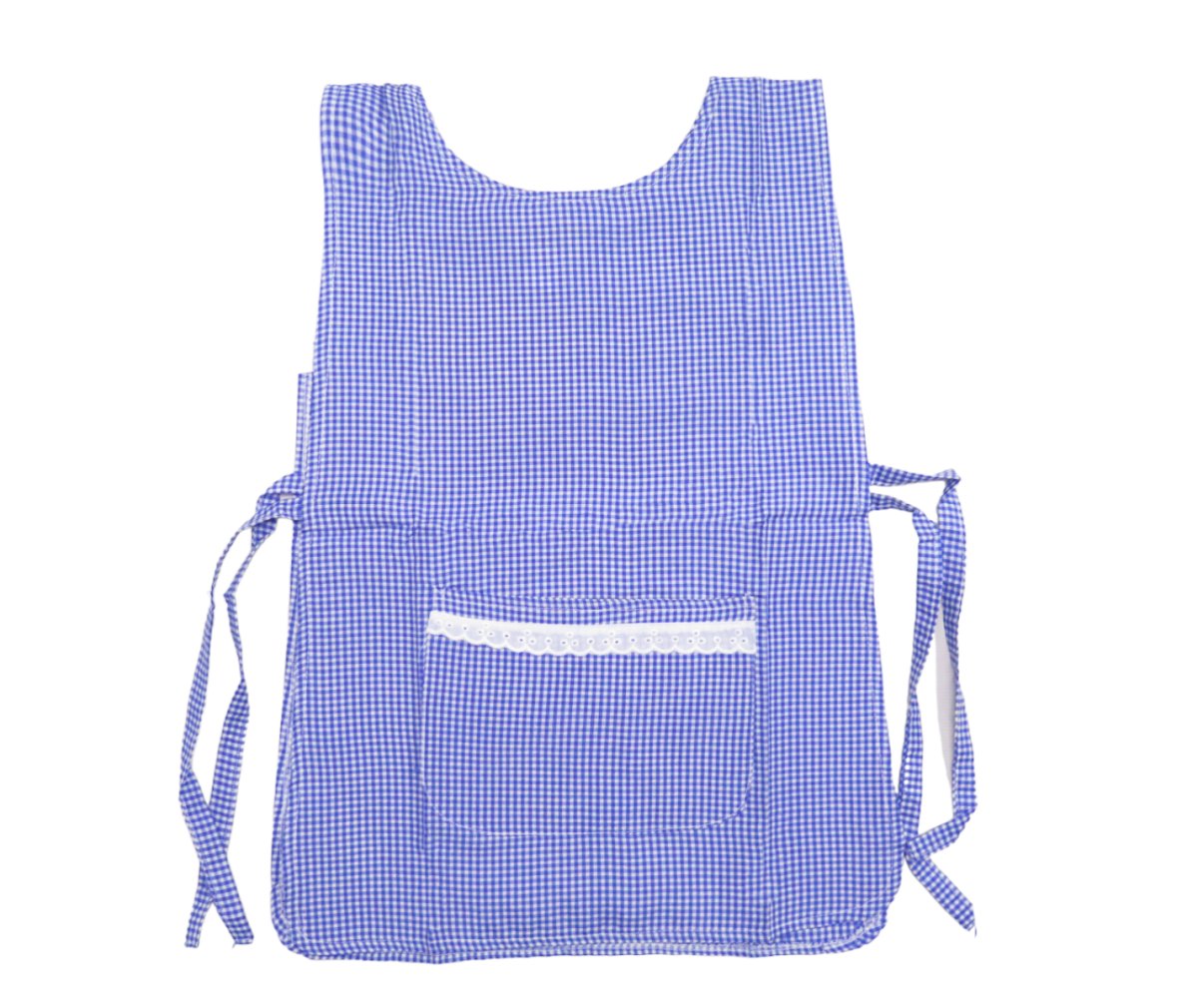 Poncho Colegial Cuadrille Con Broderie