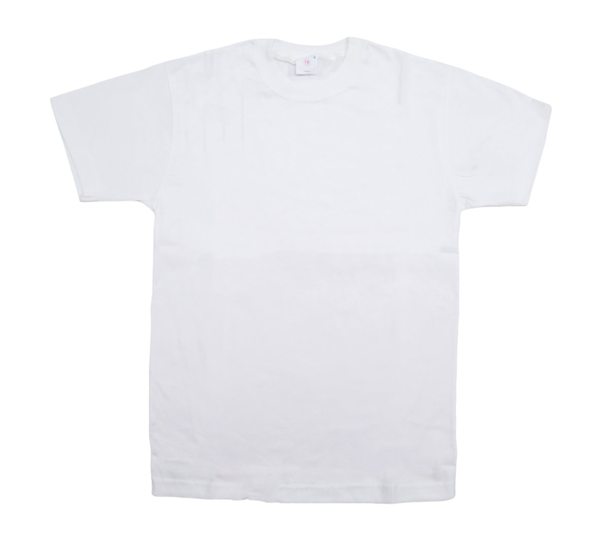 Remera Manga Corta Algodon Colegial Lisa