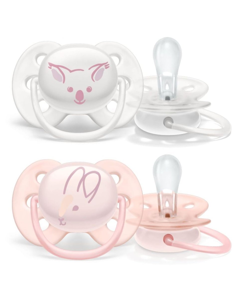 Chupete Ultra Soft Silicona 0-6 Meses BPA FREE x2