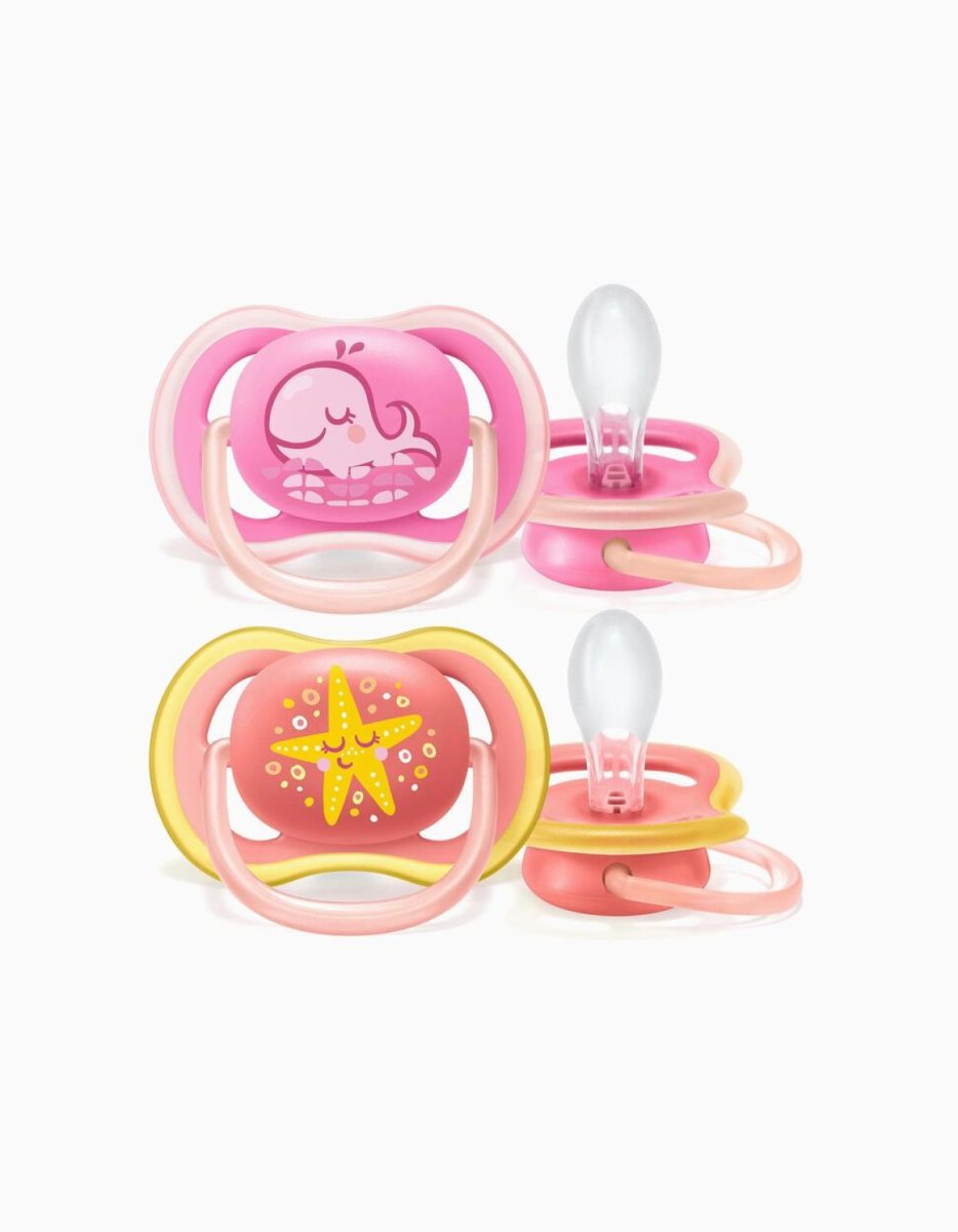 Chupete Ultra Air Silicona 6-18 Meses BPA FREE x2