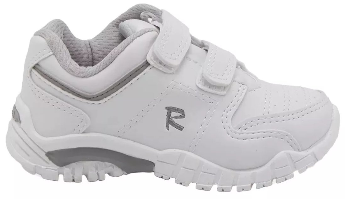 Zapatilla Cuerina Velcro Base Alta