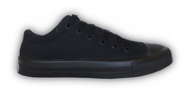 Zapatilla Lona Con Cordon Medio Basquet