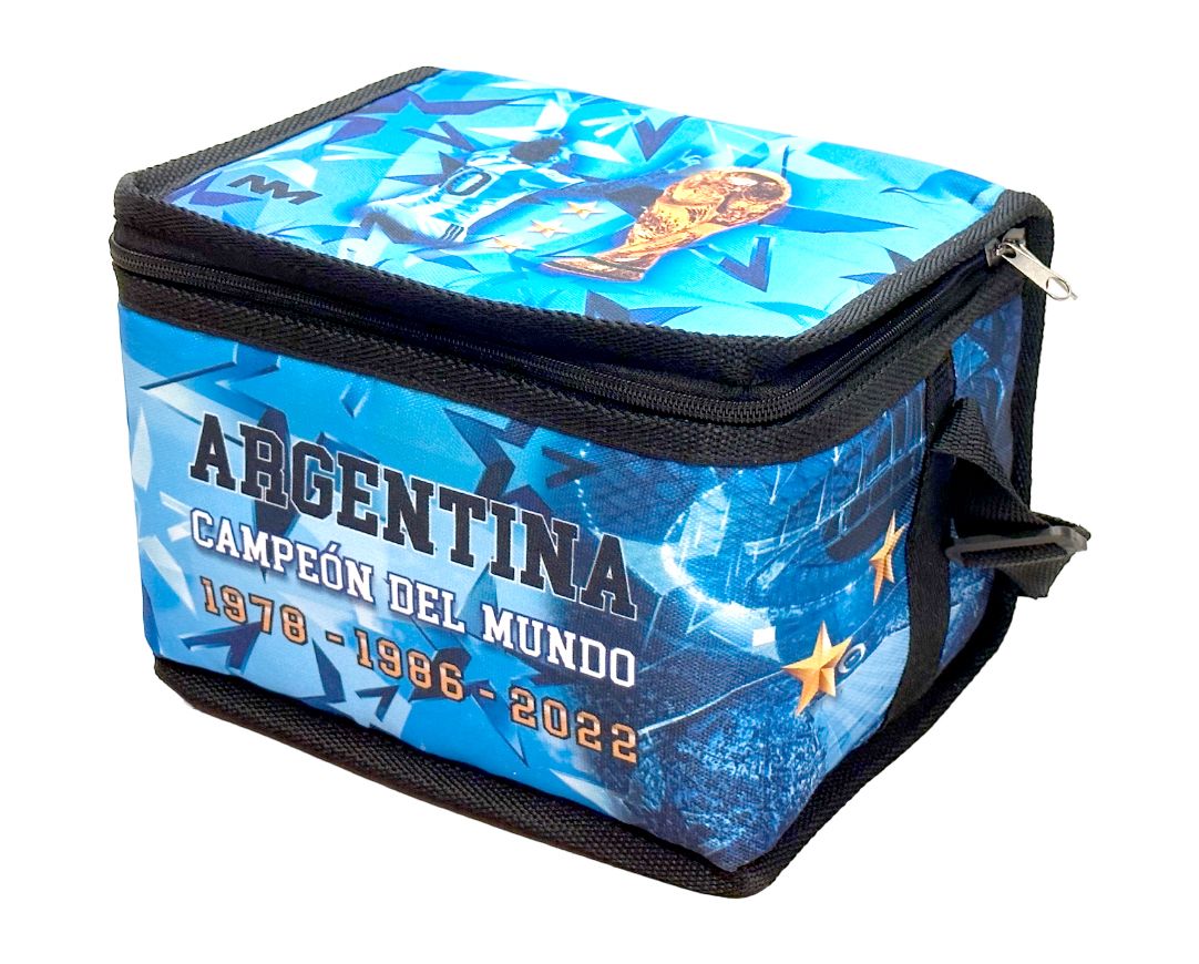 Lunchera Futbol Argentina Campeon del Mundo