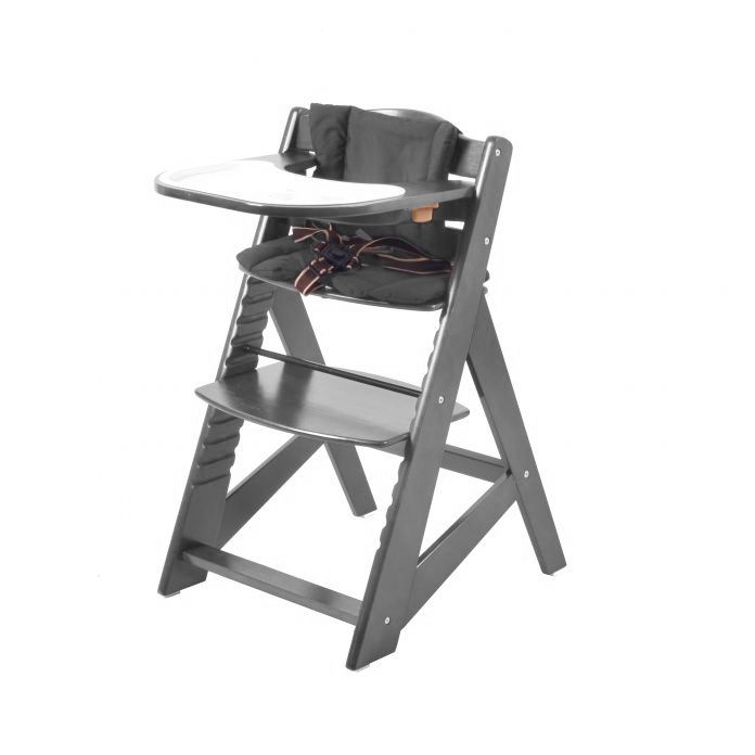 Alpine Chair - Silla de Comer de Madera Multiposicion - Grey