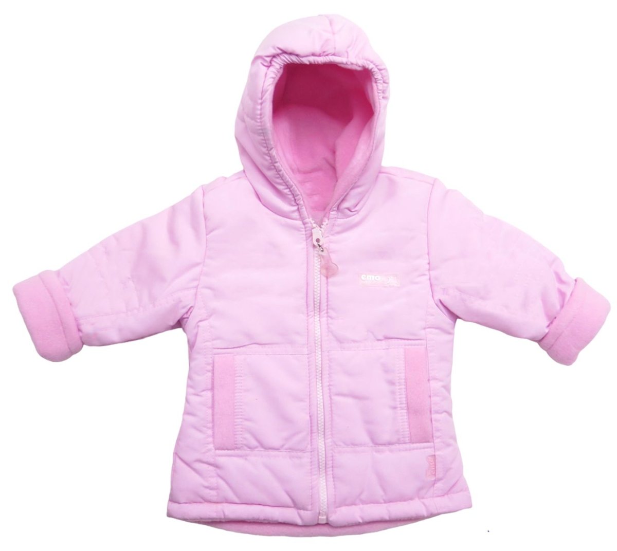 Campera de Microfibra y Wata con Capucha