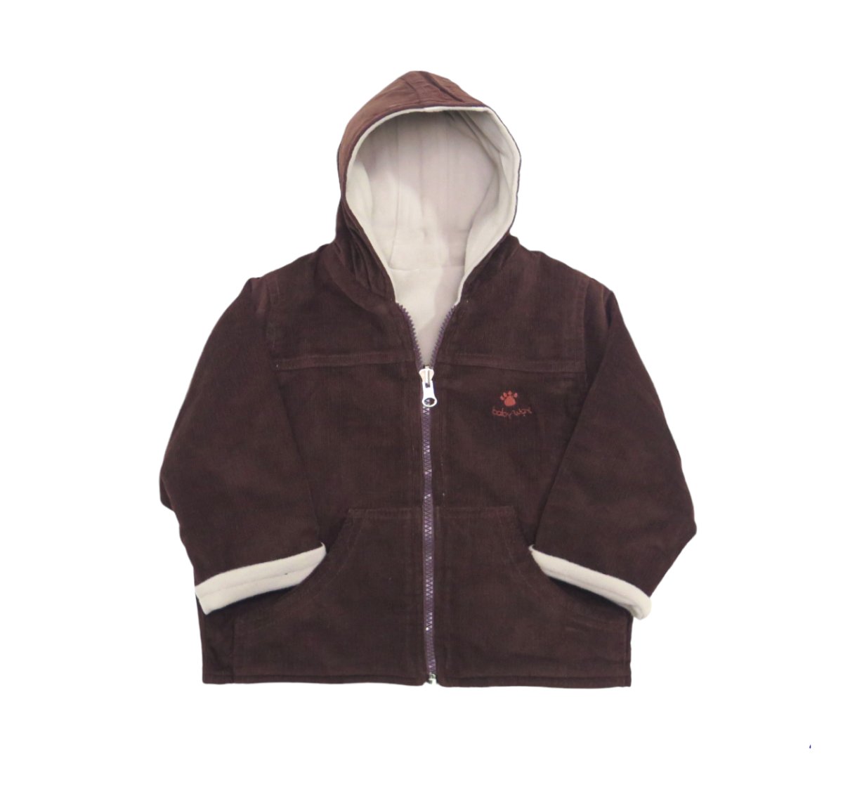 Campera  Abrigo De Corderoy Reversible  Varon