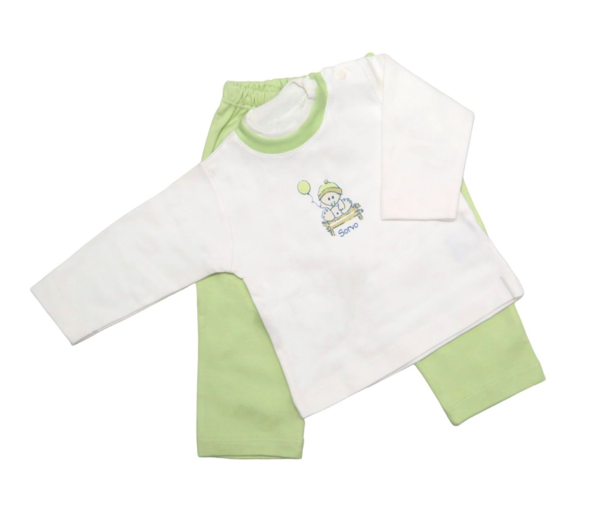 Conjunto Algodon Remera Con Estampa y Pantalon