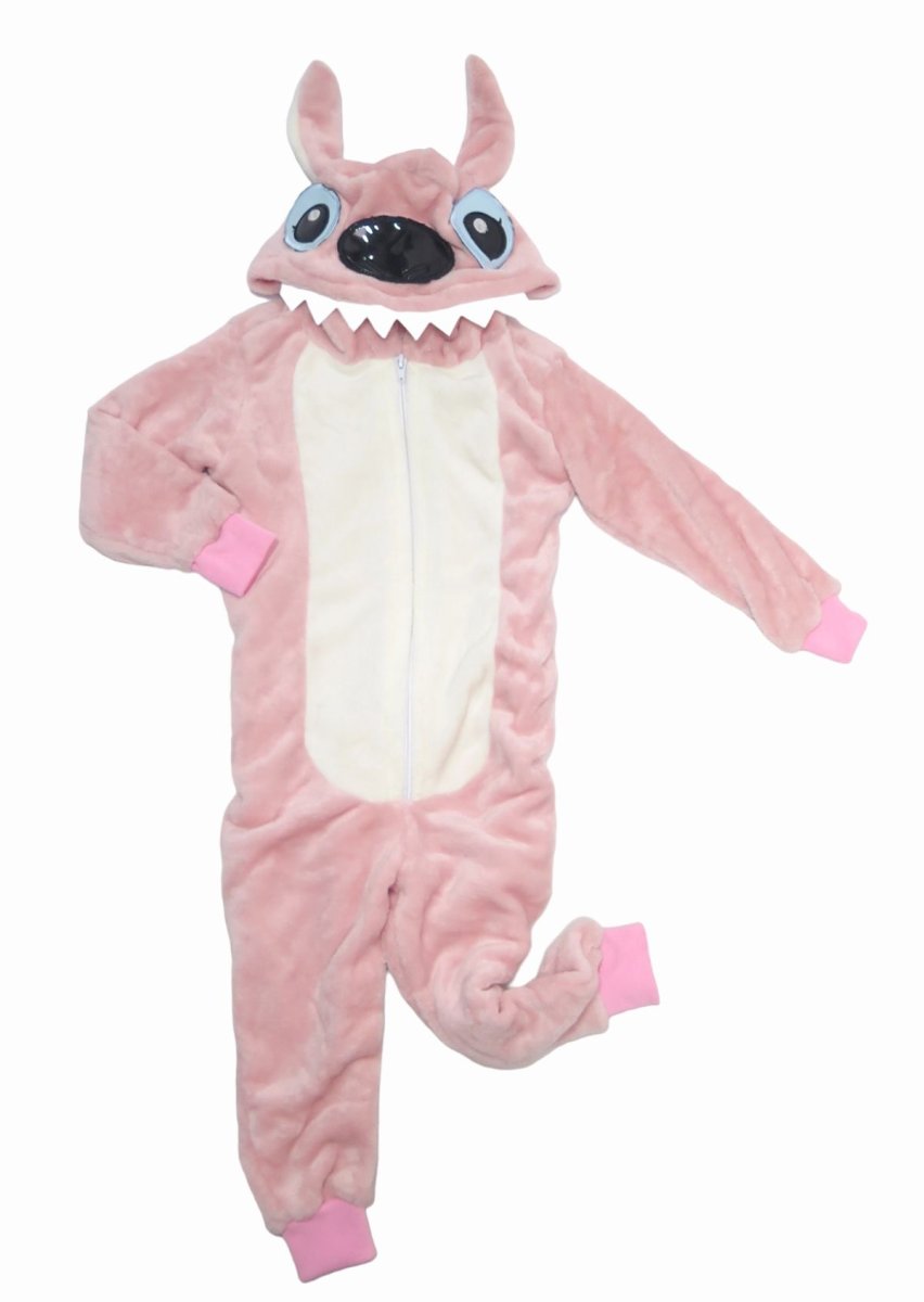 Pijama Enterito Kigurumi Piel Stitch Sin Pie