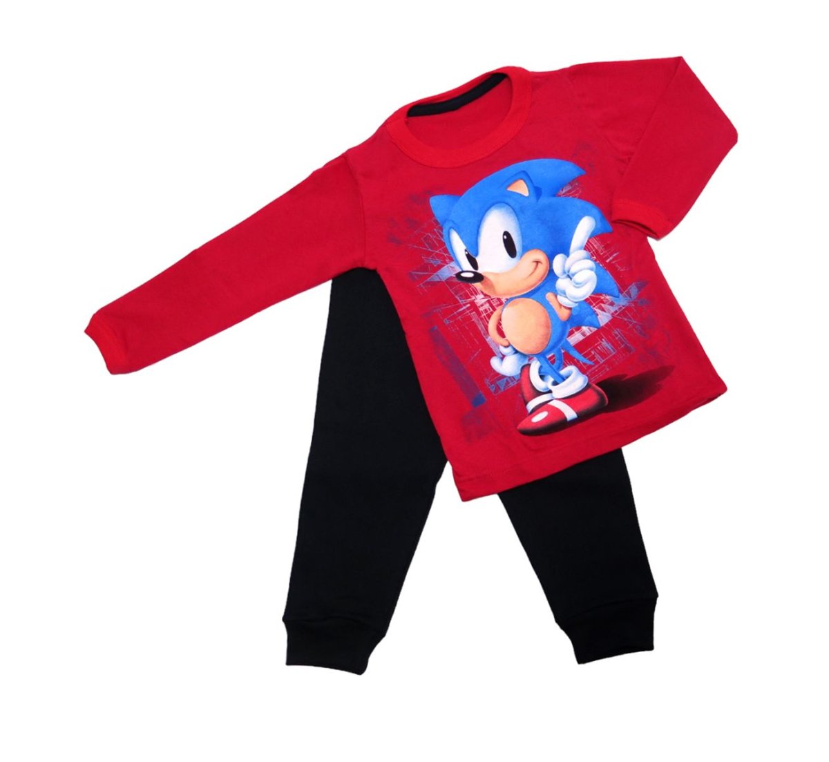 Pijama Personaje Invierno Sonic