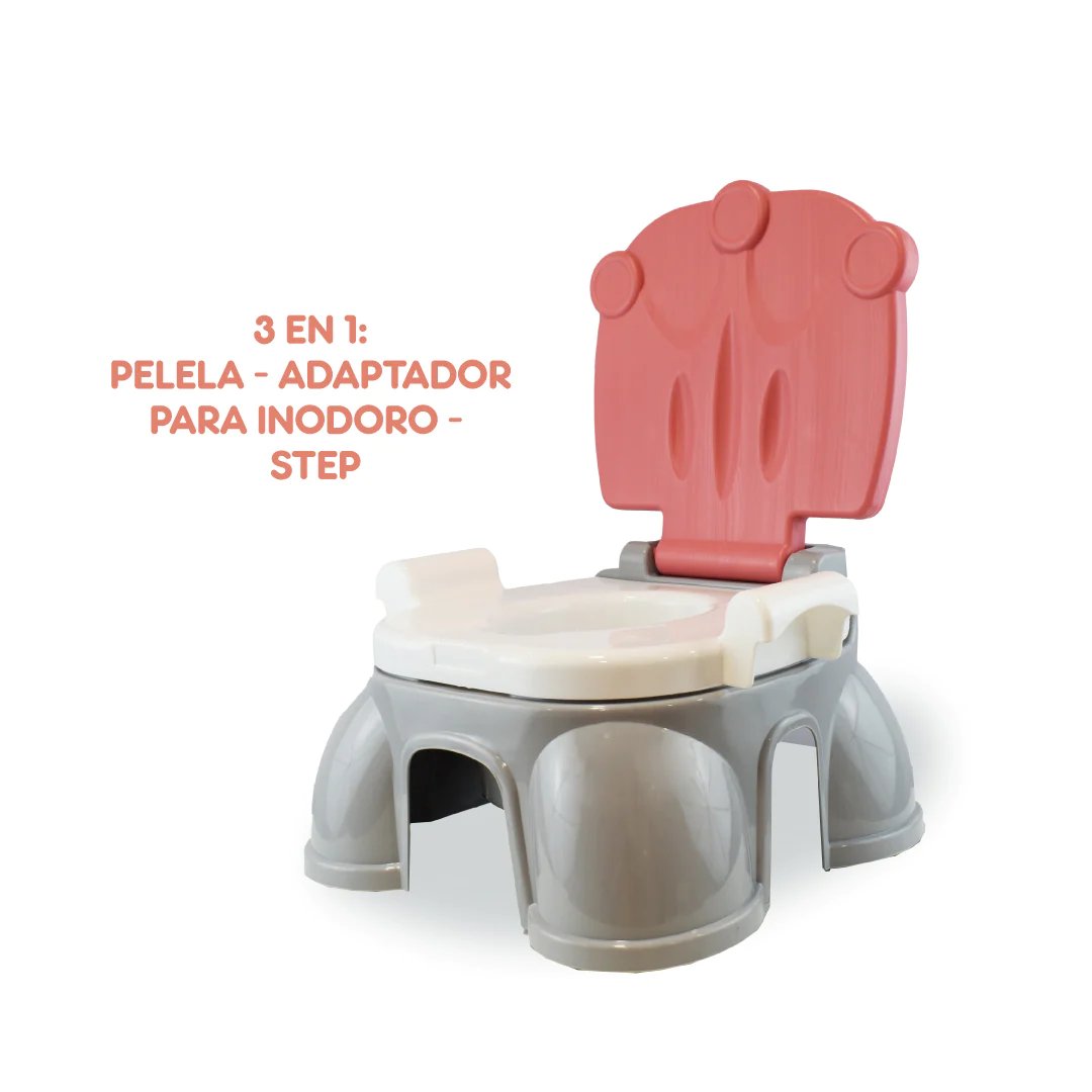 Pelela Infantil 3 en1 Adaptaron Reductor Escalon