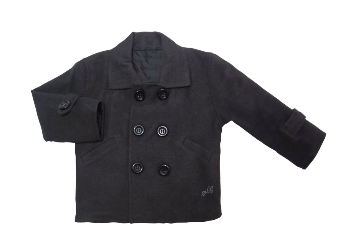 Saco Gaban de Paño - Cruzado Bordado