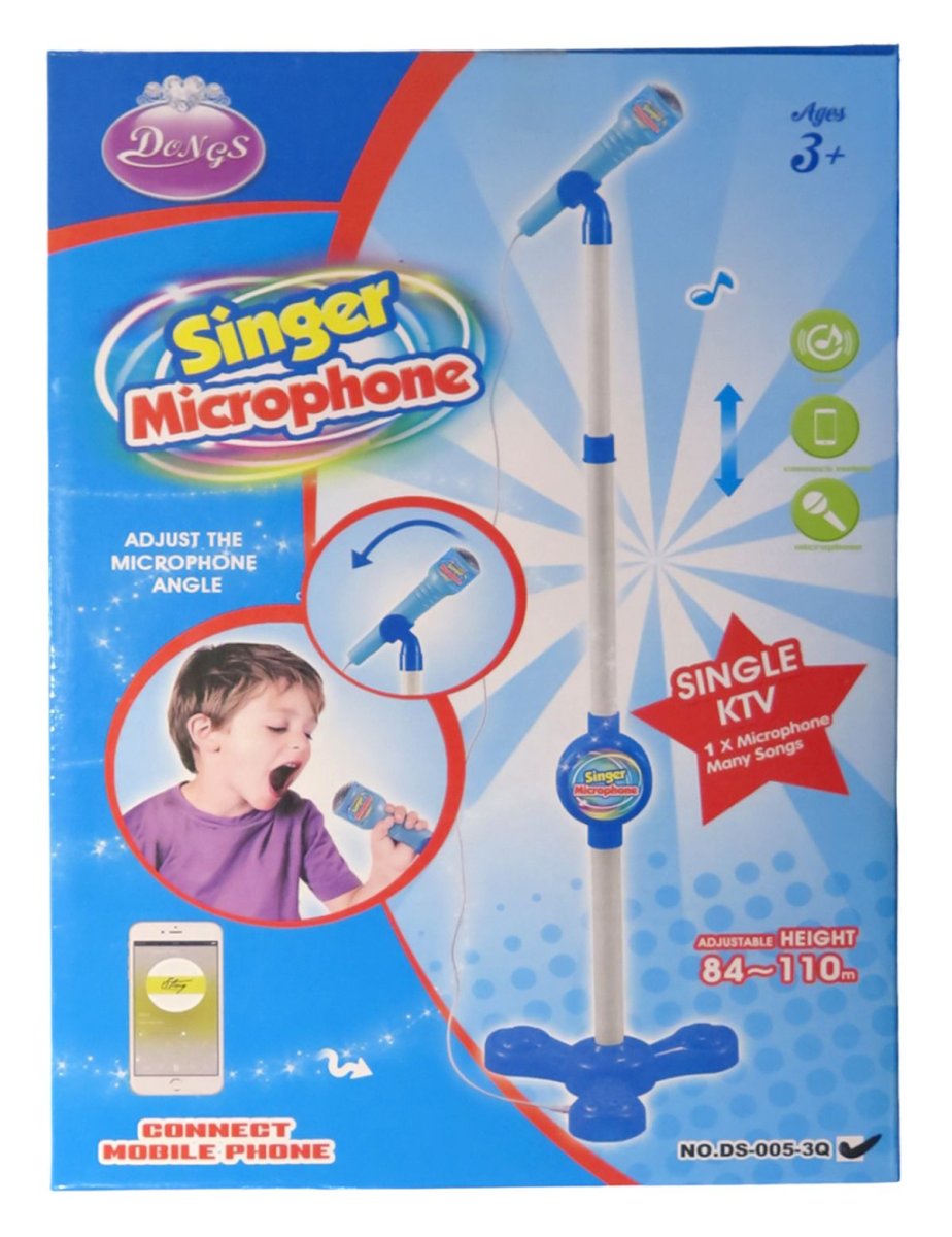 Microfono de Pie Con Conexion Line In