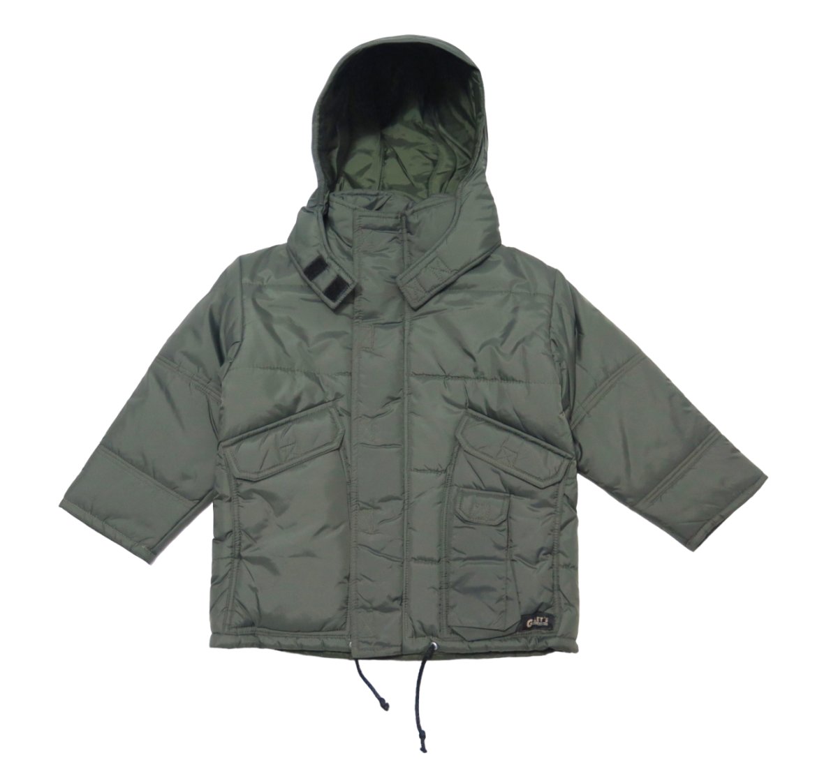 Campera de Microfibra con Wata Capucha Desmontable