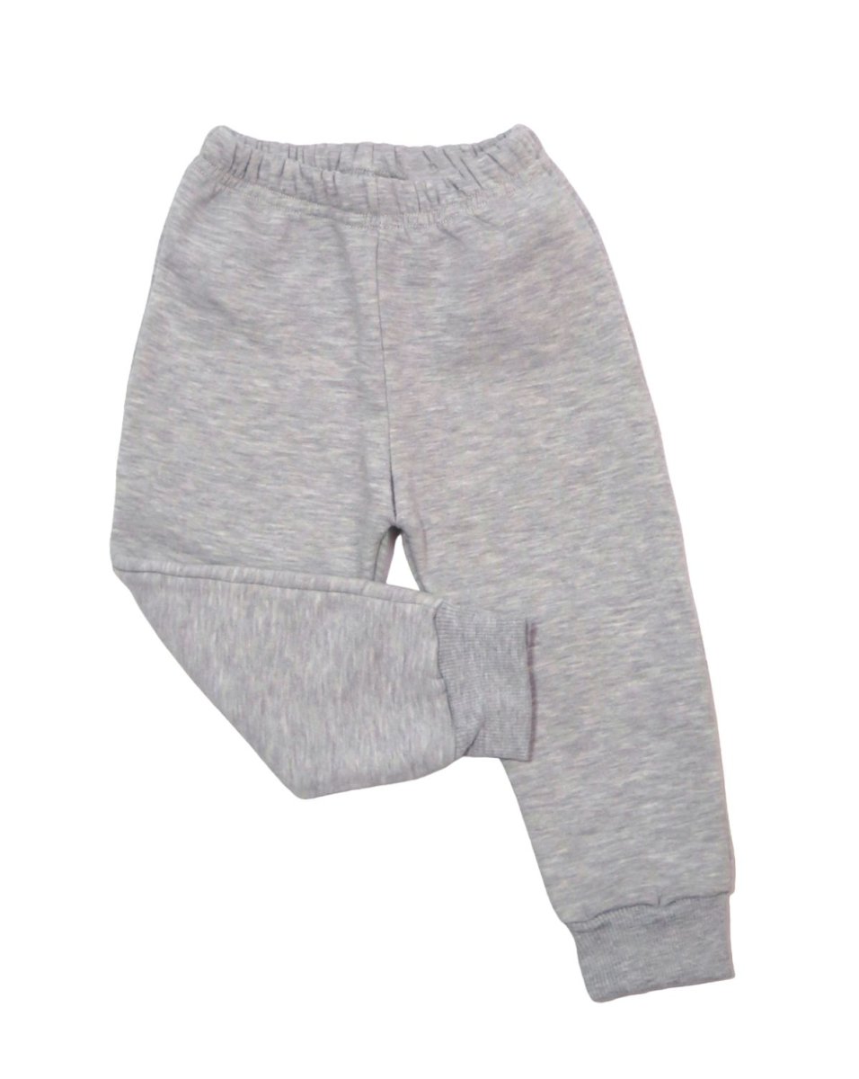 Pantalon de Jogging Frizado Con Puño Bebe