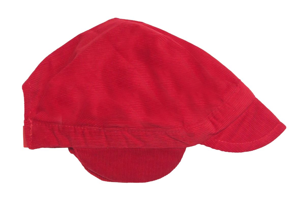 Gorro Cap de Corderoy liso con Elastico Regulable