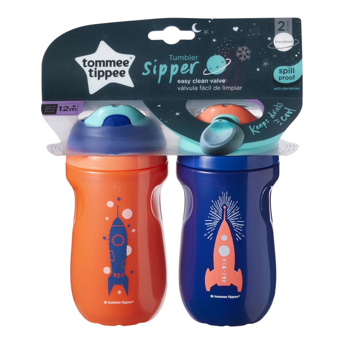 Set De Vasos De Transición Sipper Cup 260 Ml - 12 M+