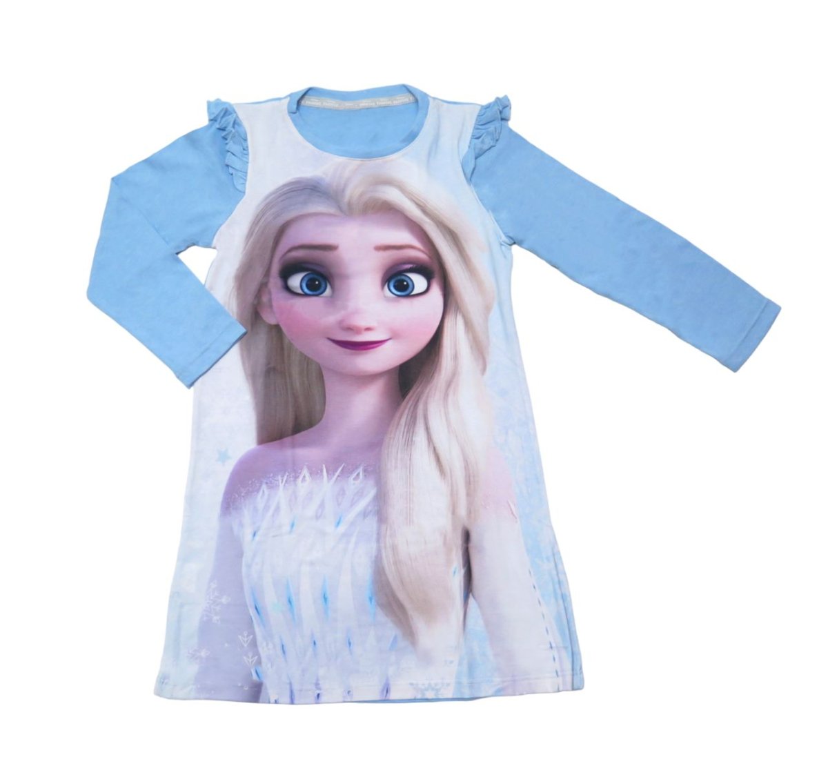 Camison Manga Larga Con Estampa Frozen