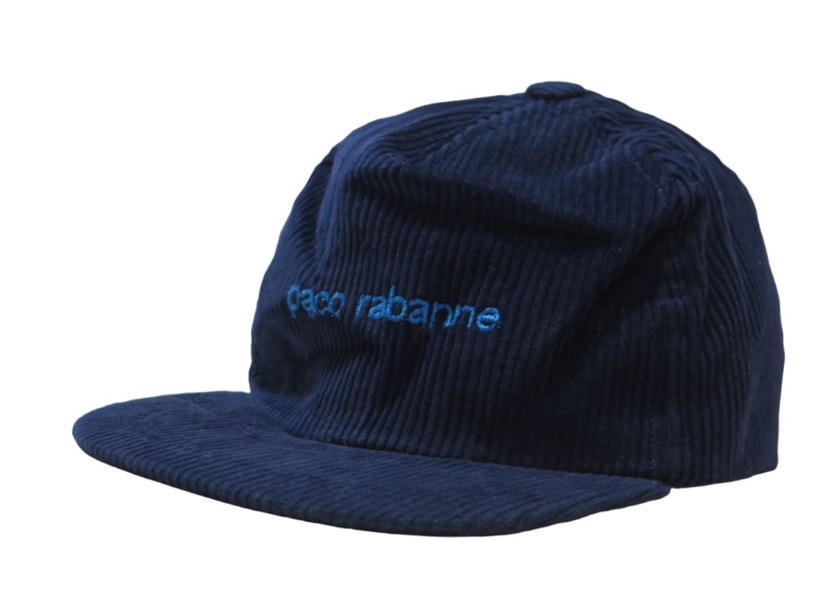 Gorro Cap de Corderoy Ajustable Bordado Paco Rabanne