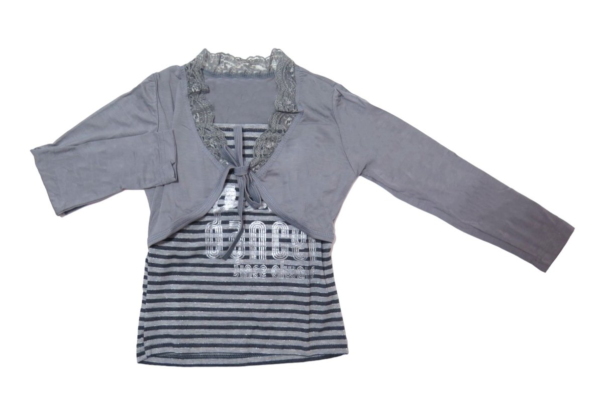 Remera Blusa Manga larga con encaje