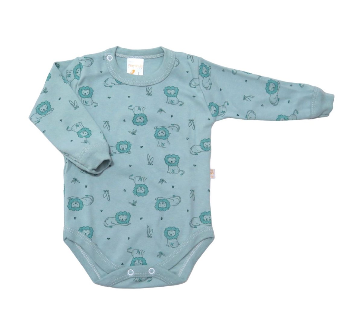 Body Estampado Leones Manga Larga