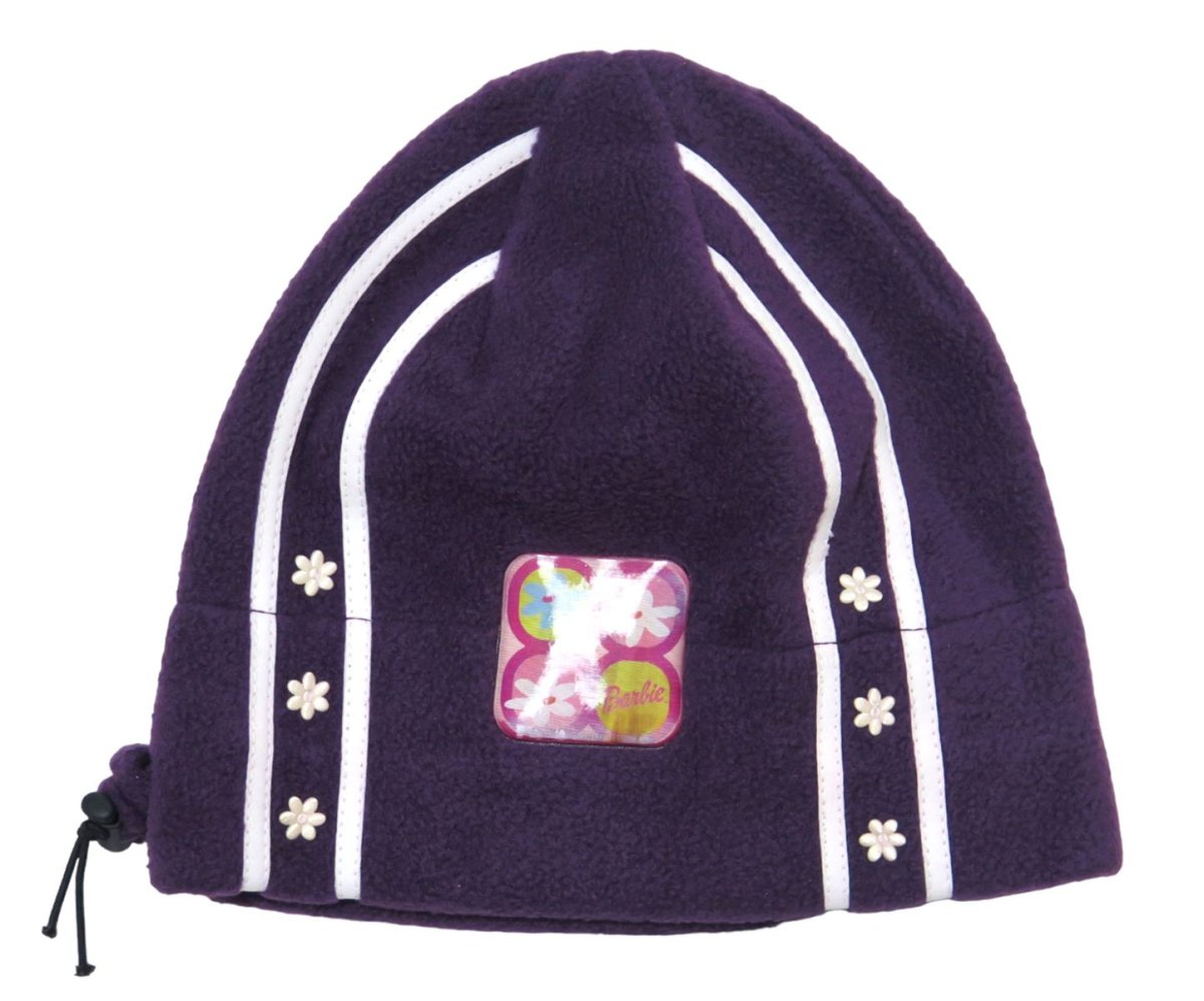 Gorro de Polar de Barbie con Flores