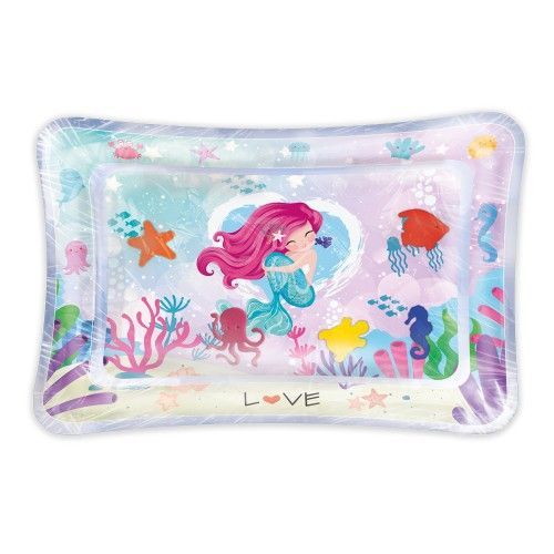 Manta didactica bebe inflable con agua