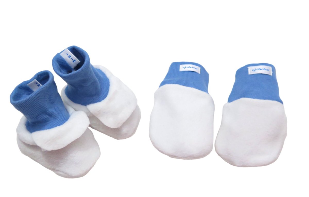 Mitones y Botitas polar de bebe