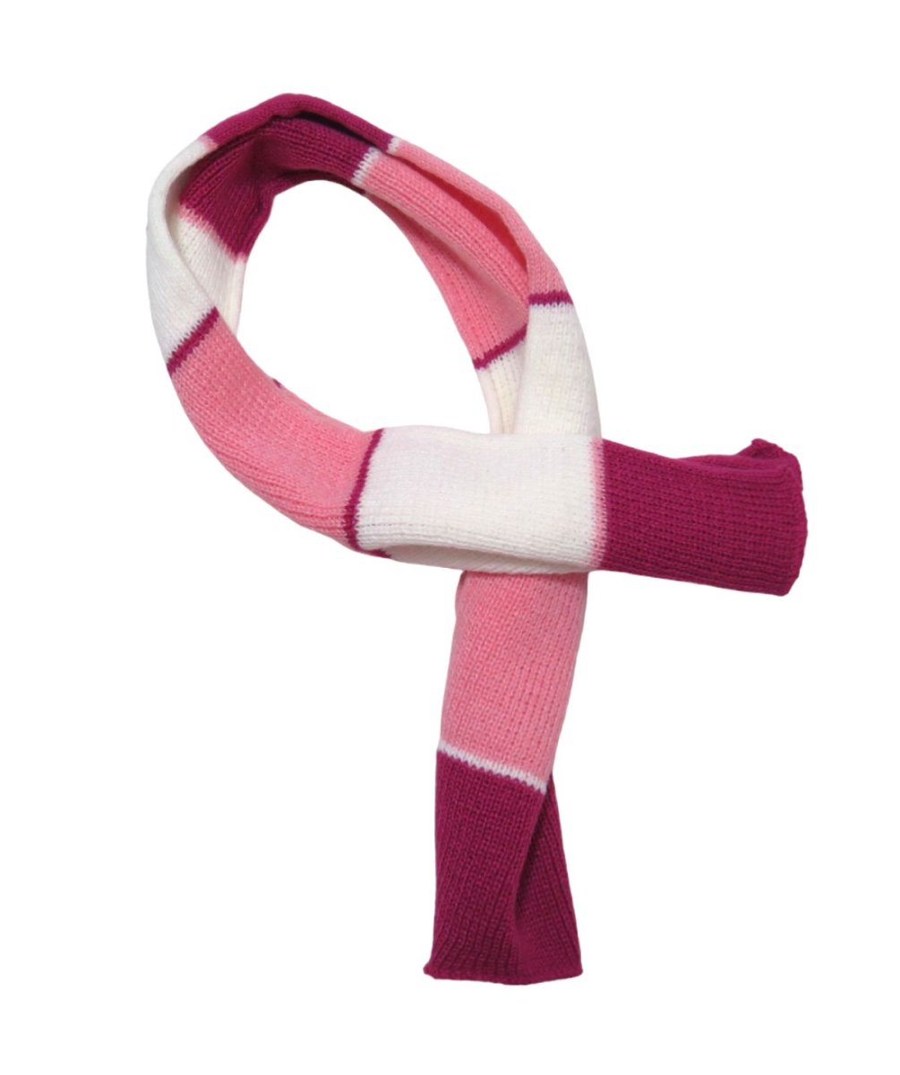 Bufanda De Lana Rayada