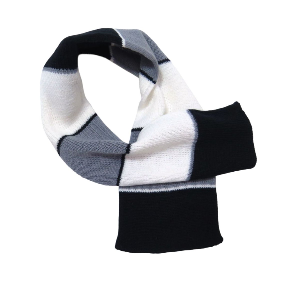 Bufanda De Lana Rayada