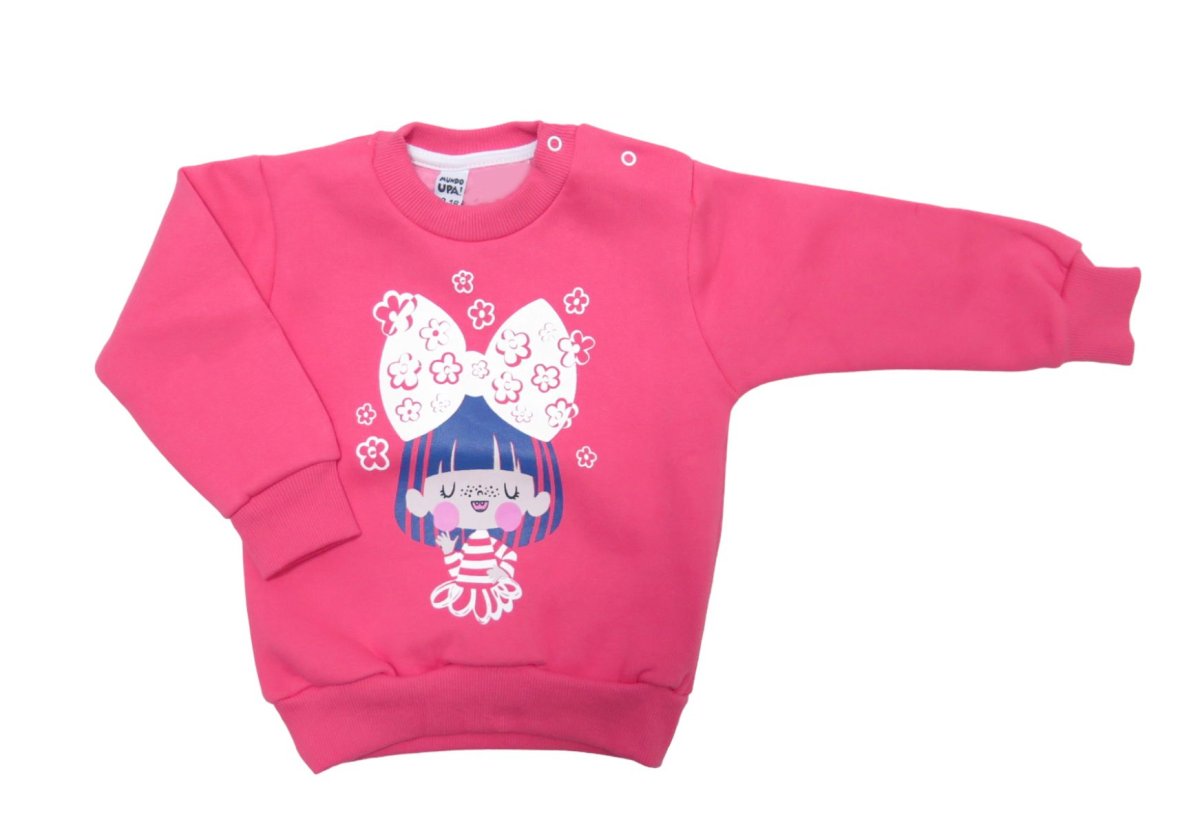 Buzo Frizado Bebe Con Estampado