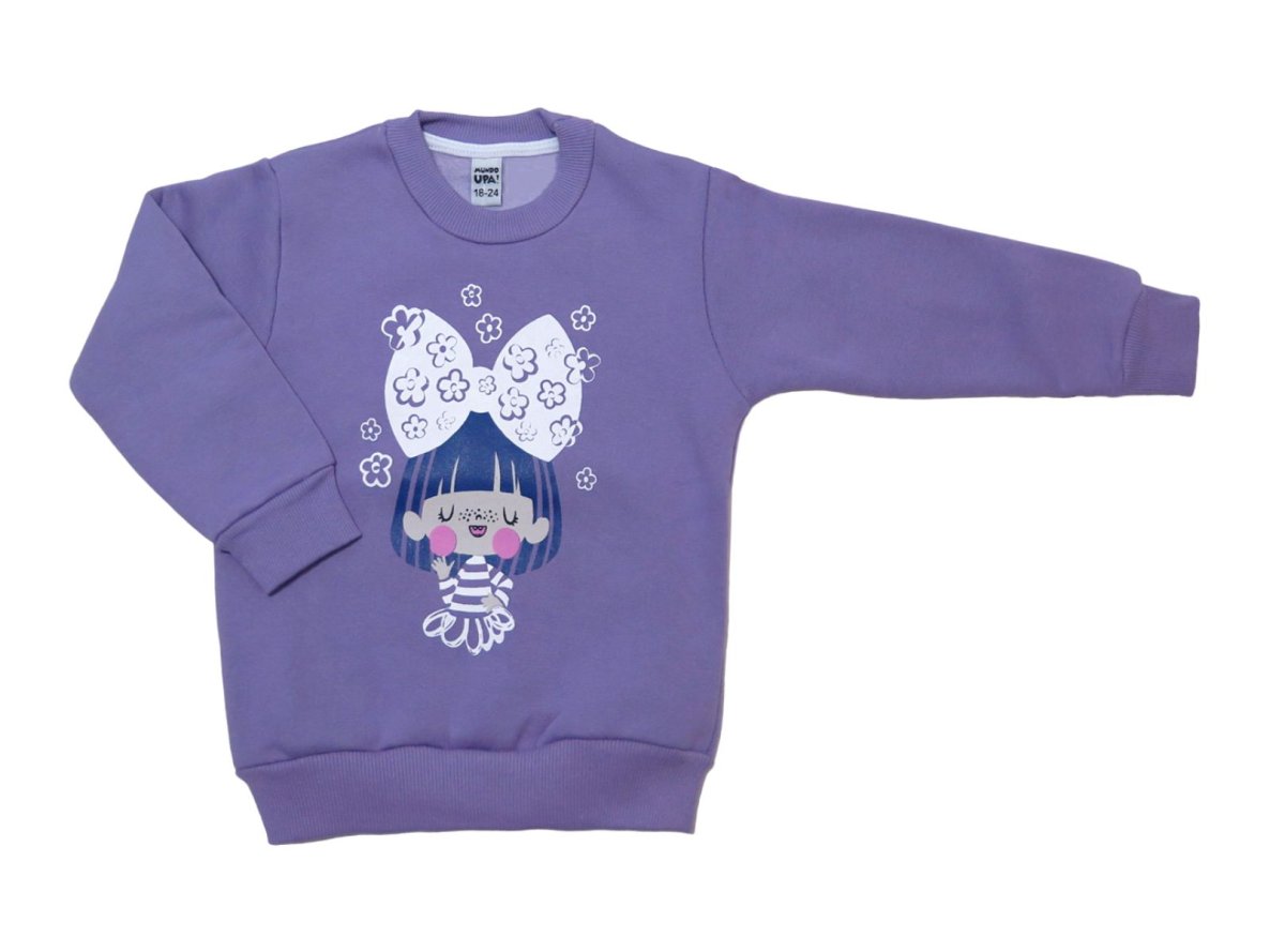 Buzo Frizado Bebe Con Estampado