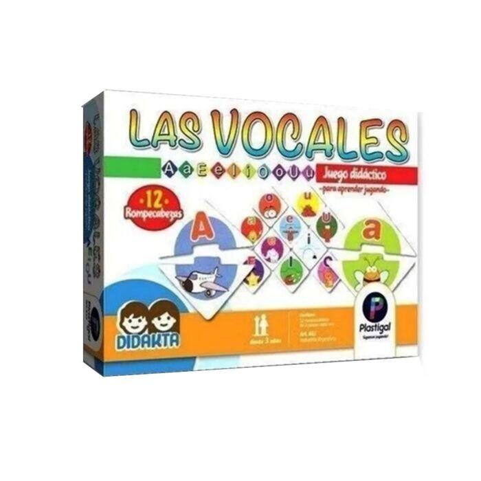 Las Vocales - Juego Didactico