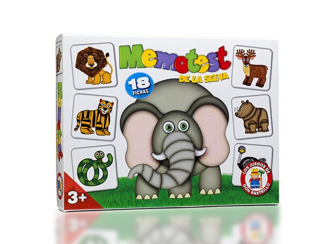 Memotest De La Selva - Juego De Memoria