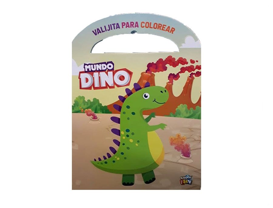 Libro Para Colorear Mundo Dino