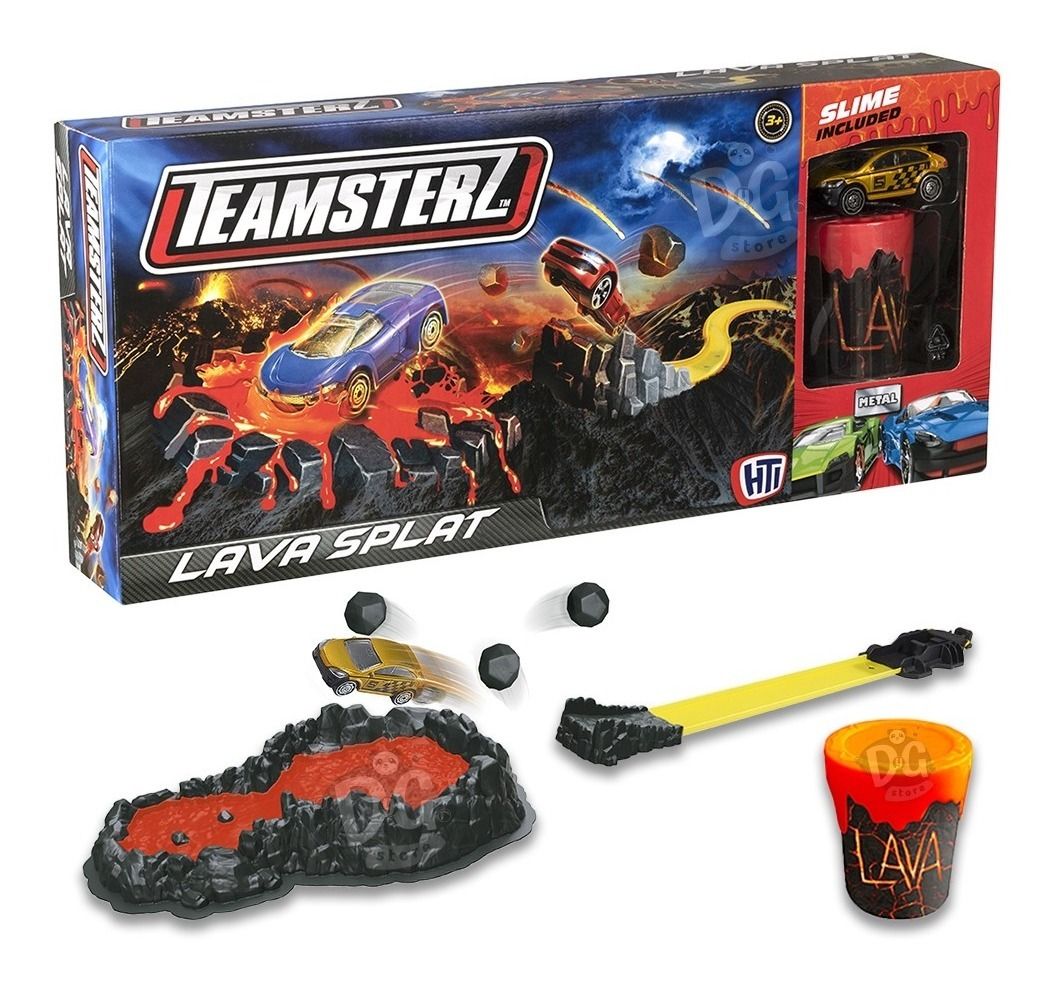 Pista De Autos Teamsterz Lava Splat