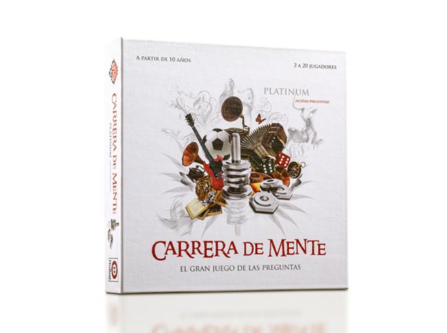 Carrera De Mente Platinum - El Gran Juego De Las Preguntas - Juego De Mesa