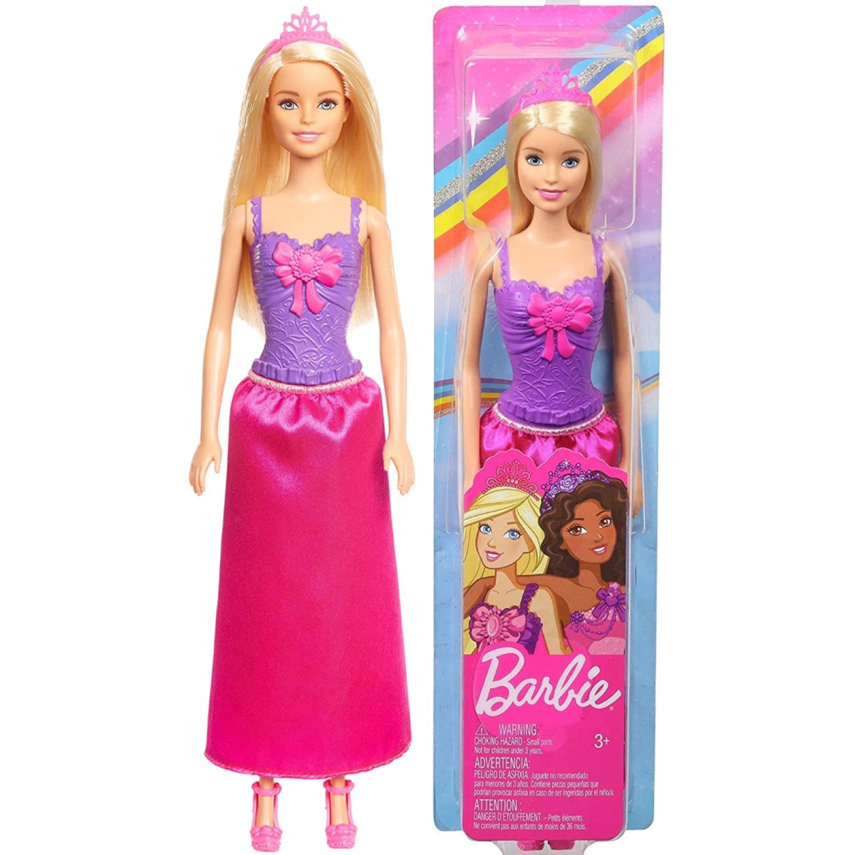 Barbie Muñeca Princesa Articulada - 30 Cm