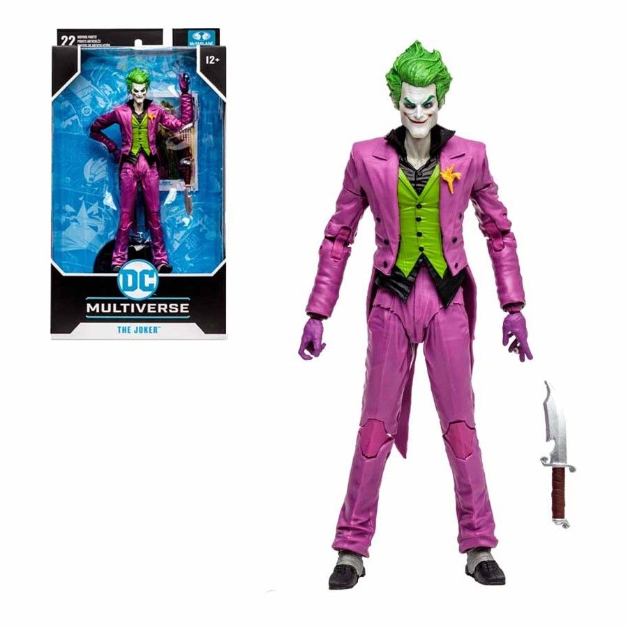 Muñeco Figura Articulada The Joker - Infinite Frontier - 22 Puntos De Articulacion