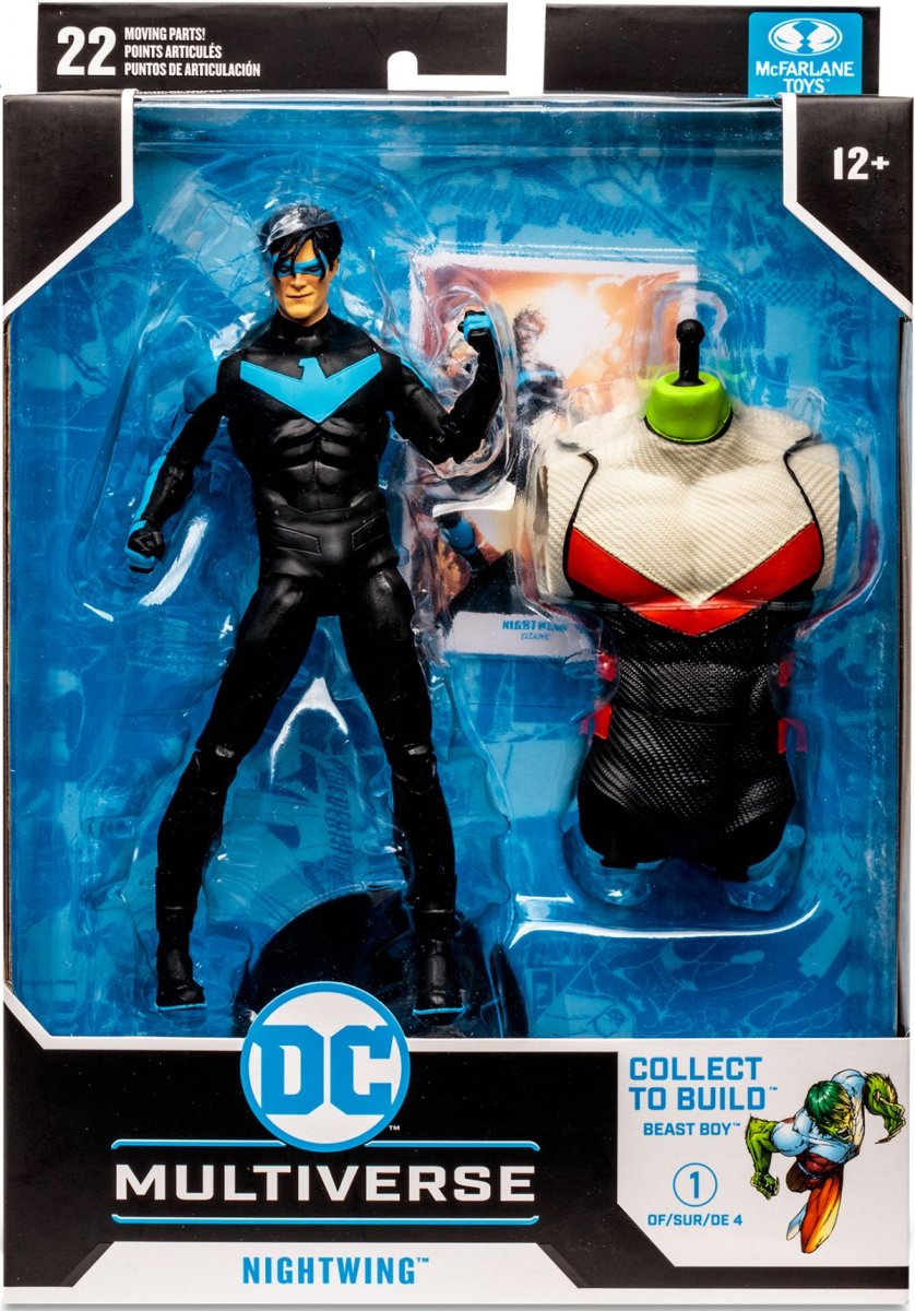 Muñeco Figura Articulada Titans Nightwing - Collect To Build - 1 De 4